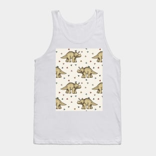 Triceratops & Triangles Tank Top